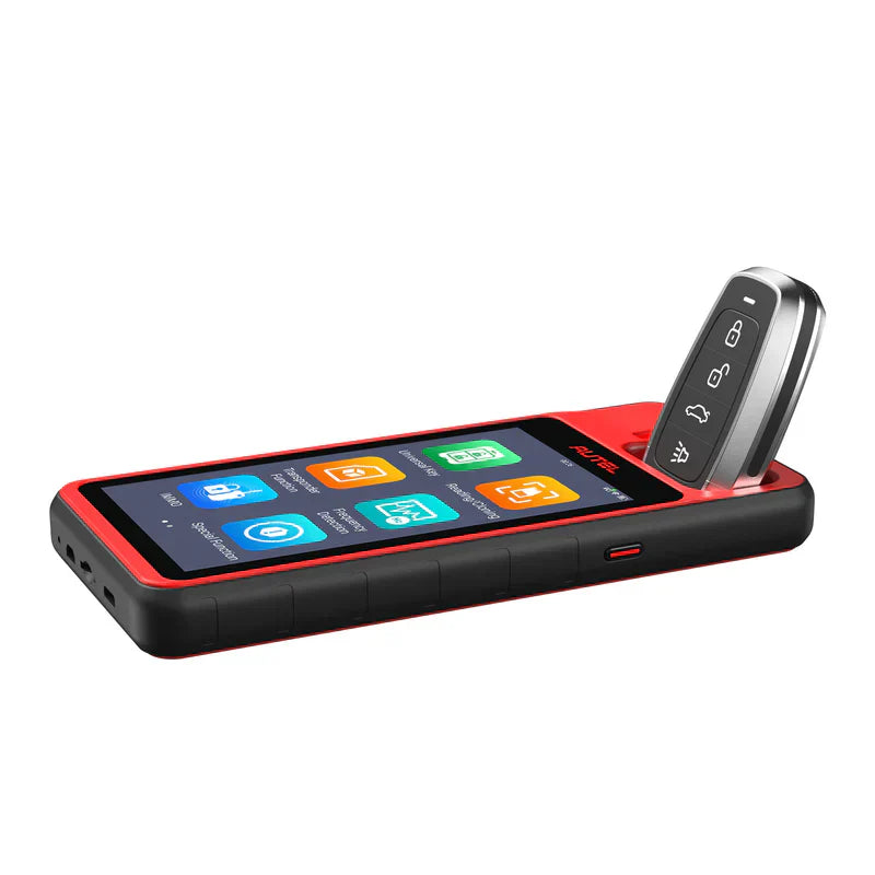 Autel MaxiIM KM100X Universal Key Generator Kit丨Key Fob Programmer for Transponder & Key Creation and IMMO Learning丨2 Free IKeys