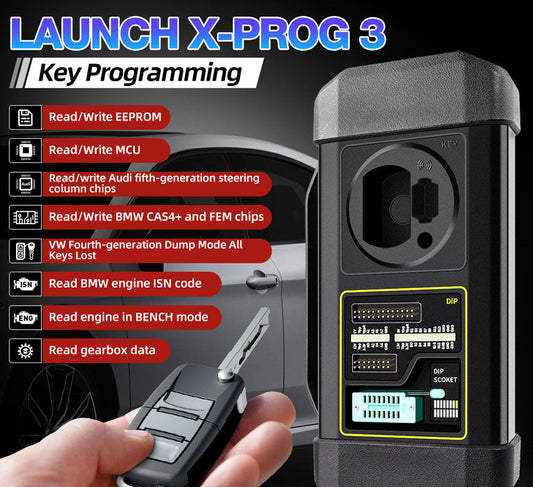 Launch X431 GIII X-PROG 3 Immobilizer & Key Programmer Work with X431 V/X431 V+/Pros/PRO3S+/Pro5/PAD VII