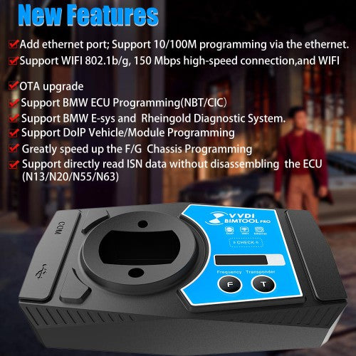 Xhorse VVDI BIM Tool Pro with WIFI Update Version of VVDI BMW Programmer
