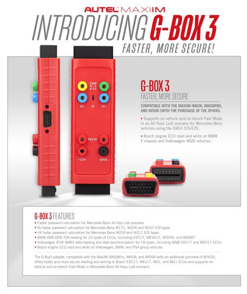 2025 Autel MaxiIM IM608 PRO II (Autel IM608 II) Full Kit Plus IMKPA Accessories with Free G-Box3 APB112 Get 2pcs Free Otofix Smart Key Watches