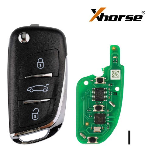 Xhorse XNDS00EN DS Style Wireless Universal Remote Key 3 Buttons (5/10pcs/lot)