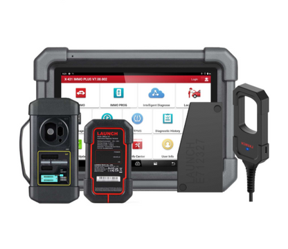 Launch X431 IMMO PLUS Key Programmer with X-PROG3 and X431 Key Programmer, 10pcs Super Chips