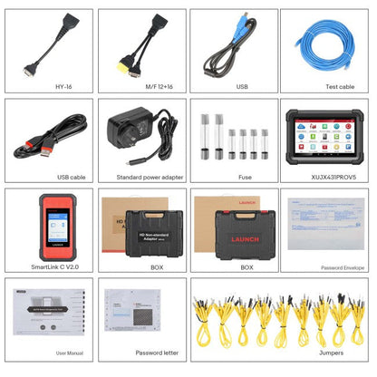 Launch X431 V+ SmartLink HD Heavy Duty Truck Diagnostic Tool