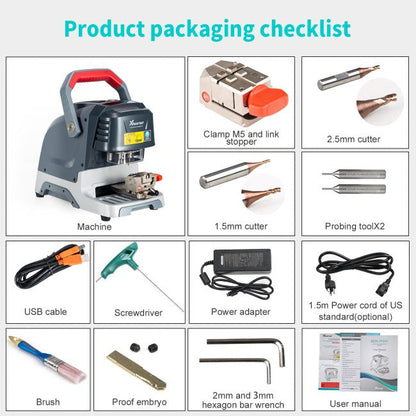 Xhorse Dolphin XP005 Automatic Key Cutting Machine by Mobile App