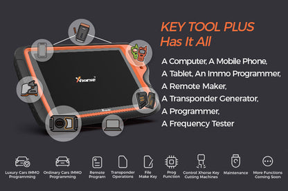 2025 Xhorse VVDI Key Tool Plus Pad | Full Version Includes Extra 3 Authorizations