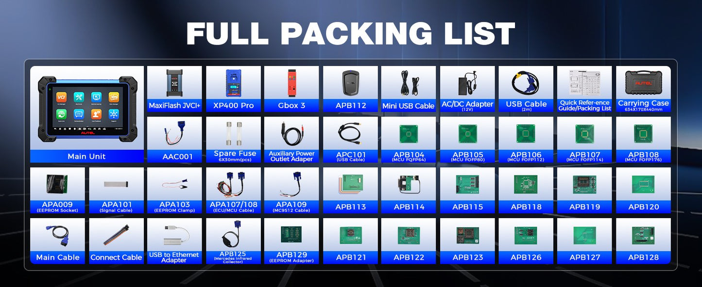 2025 Autel MaxiIM IM608 PRO II (Autel IM608 II) Full Kit Plus IMKPA Accessories with Free G-Box3 APB112 Get 2pcs Free Otofix Smart Key Watches