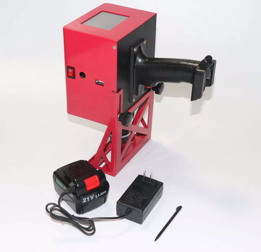Battery Portable Dot Peen Marking Machine VIN Code Chassis Number Metal Printer